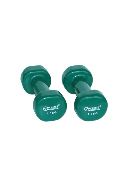 MASTERPİECE42 Hantle Hantelki Greutăți din Vinil 2 x 1,5 kg MASTER