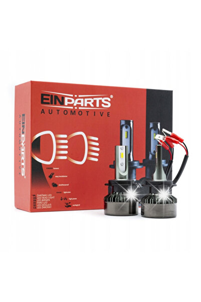 EinParts Automotive EINPARTS H7 LED BULBURI CANBUS 12V 10000 lm RETROFIT 6000...
