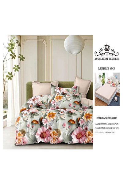 AngelsHome Lenjerie cearsaf cu elastic