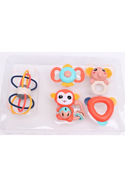 First Step Baby Rattle Set BM8800-1B24 – Colorful Infant Sensory Development ...