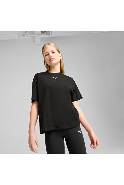 Puma Girls Essentials Boxy T-Shirt Youth