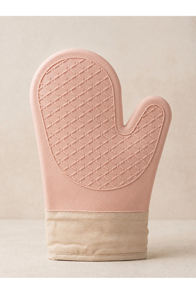 MİS KİTCHEN Heat Resistant Silicone Oven Glove 28X18 cm – Non-Slip Surface, C...