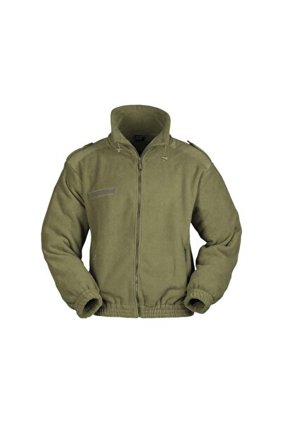 Mil-Tec Ζακέτα Fleece Γαλλικού Τύπου Χακί XXL