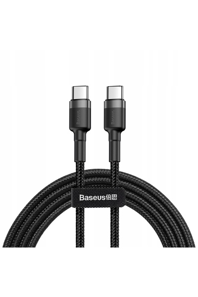 NO BRAND Cablu USB-C - USB-C BASEUS Cafule CATKLF-GG1 1 m