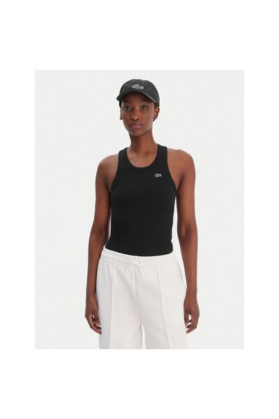 Lacoste Γυναικεία Μπλούζα TF5388 Μαύρη