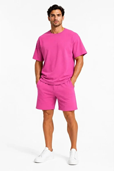 Generic Brand Men's premium osy modal soft touch t-shirt & pocket shorts set ...