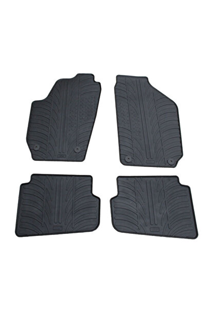 Gledring Πατάκια από καουτσούκ για Skoda Fabia 1 (2002-) και Fabia 2 (από 03/...