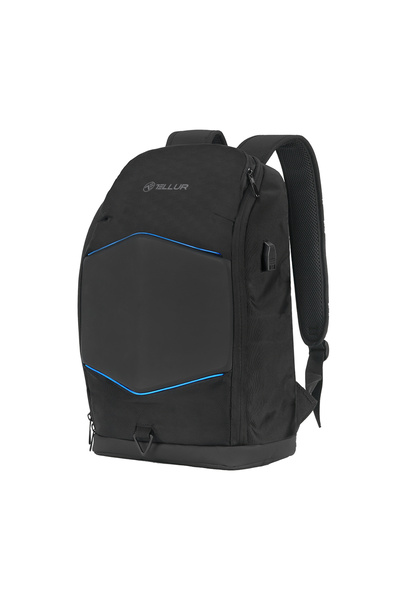OEM Tellur GlowPack Laptop Backpack Ευρύχωρο Backpack με LED λωρίδες φωτισμού...