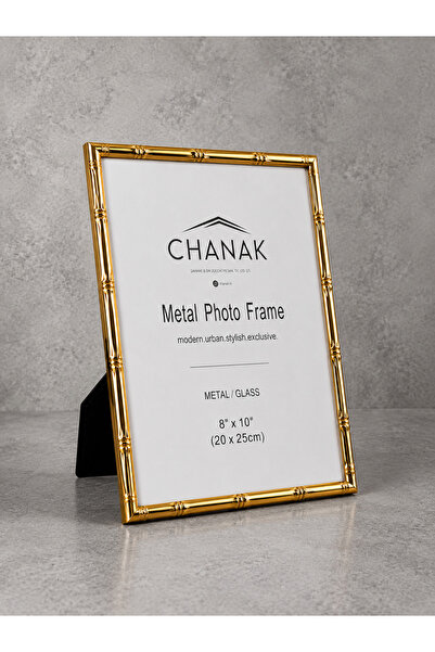 sahane & bazaar Metal Çerçeve Gold ve Gümüş 20 x 25 Ayaklı Resim Poster Belge...