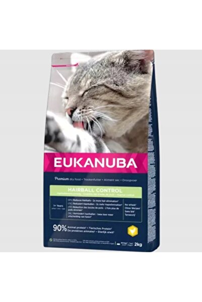 NO BRAND Hrană pentru pisici EUKANUBA Hairball Control 10 kg