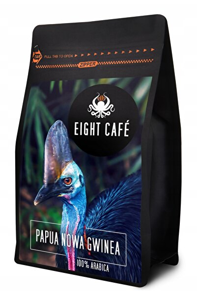 NO BRAND Cafea boabe EIGHT CAFE Papua Noua Guinee Arabica 0,5 kg