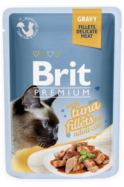 Brit Hrană pentru pisici Premium Ton 85 g