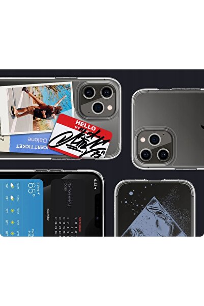 Spigen Husă Ultra Hibridă iPhone 12 12 Pro Cristal Clar