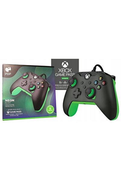 NO BRAND Controler PDP Neon Xbox X S One Negru