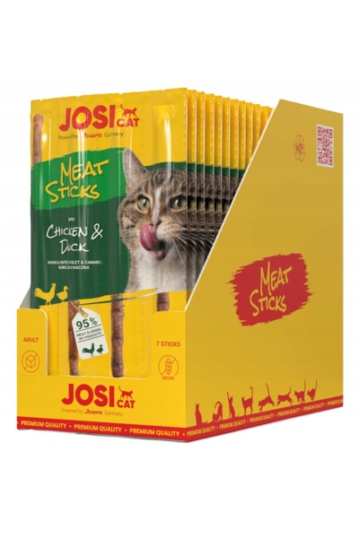 JOSERA Delicatesă pentru pisici JOSICAT Batoane de carne Pui și rață (20 x 35 g)