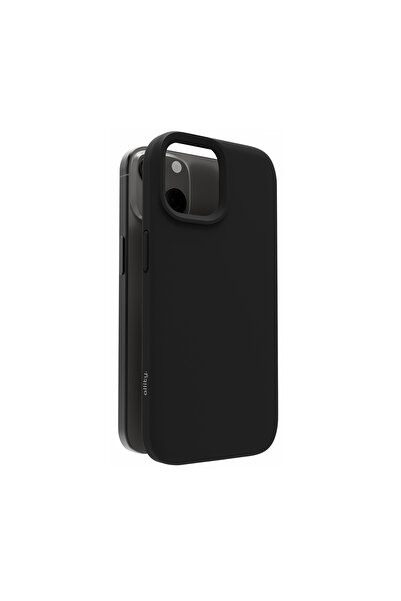 NO BRAND Husă ALLITY Silicon Mag pentru Apple iPhone 16 Pro Max Negru