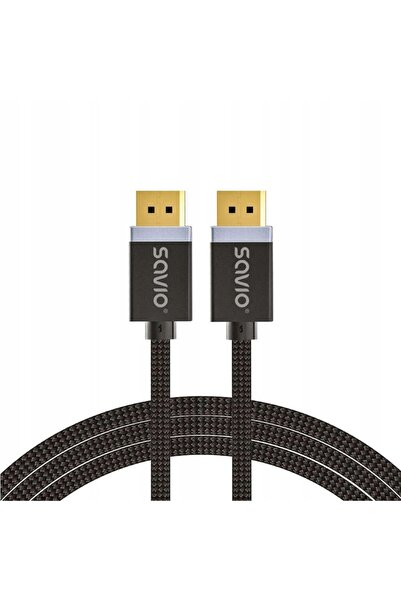 NO BRAND Cablu DisplayPort - DisplayPort SAVIO CL-166 2 m