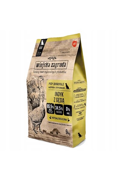 NO BRAND Hrana pentru caine RURAL GARDEN Curcan cu gasca M 9 kg