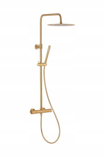 NO BRAND Set de duș suspendat KFA ARMATURA Moza 5736-920-31 Auriu