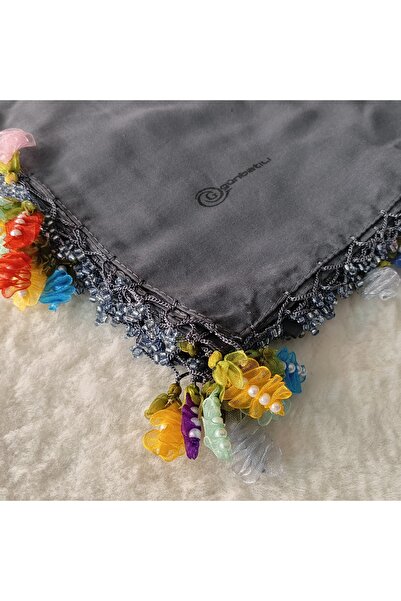 hoaryage Handmade Rainbow Spring Beaded Crochet Border Writing Edge Cheeseclo...