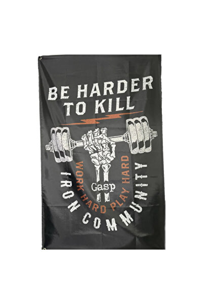 GASP GYM FLAG Harder To Kill