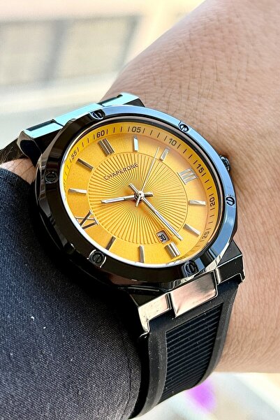 Chaperone Ch082M Men's Wristwatch with Silicone Strap