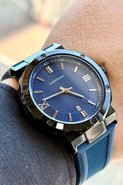 Chaperone Ch082M Men's Wristwatch with Silicone Strap
