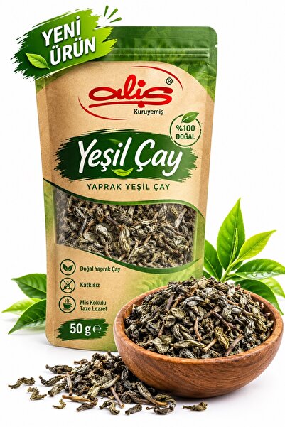 ALİŞ KURUYEMİŞ YEŞİL ÇAY 50 GR