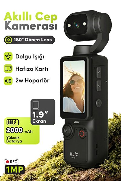 Blic Güçlü Hoparlörlü Akıllı Cep Kamerası