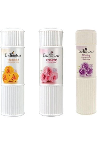 ENCHANTEUR Perfumed Body Talcum Powder Charming, Romantic & Alluring Scent (P...