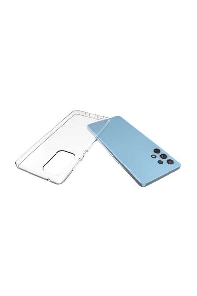 VARDAR AKSESUAR حافظة لهاتف Galaxy A53 5G مع حماية للكاميرا، شفافة وسميكة، حم...