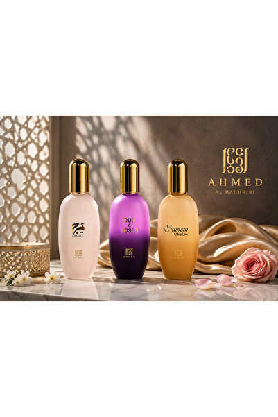 Ahmed Al Maghribi Marj,Oud &Roses,Supreme gel Combo