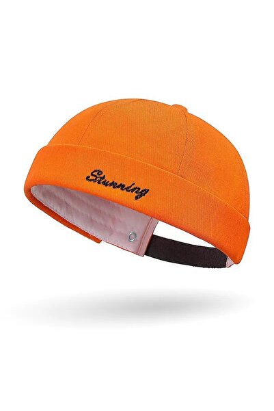 Giraffe Sipersiz Kep Docker Folded Hat Cap Unisex Men/Women (Adjustable at th...