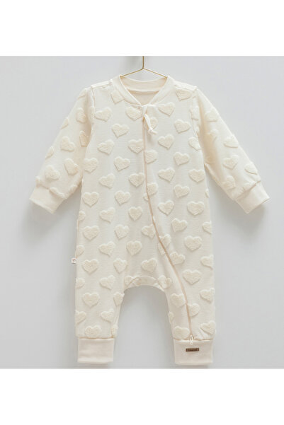 phokaia İncibaby Caramell Embossed Heart Detailed Premium Quality Baby Girl Z...