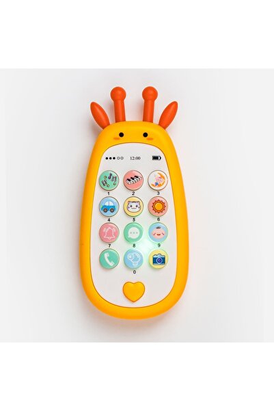 OEM Telefon de joacă Girafă - Sunete și lumini distractive!