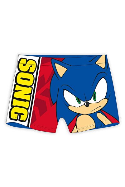 Sonic Boxer de baie albastru 4-12 ani cu față căptușită și uscare rapidă 88% ...