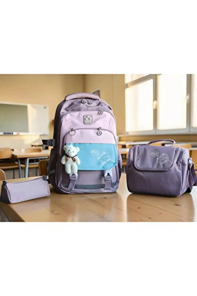 astral kids Astral Polo Club Focus Ortopedik İlkokul ve Ortaokul 3'lü Sırt Ça...