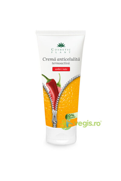 cosmetic Cremă anticelulitică termoactivă cu ardei iute 200 ml PLANT