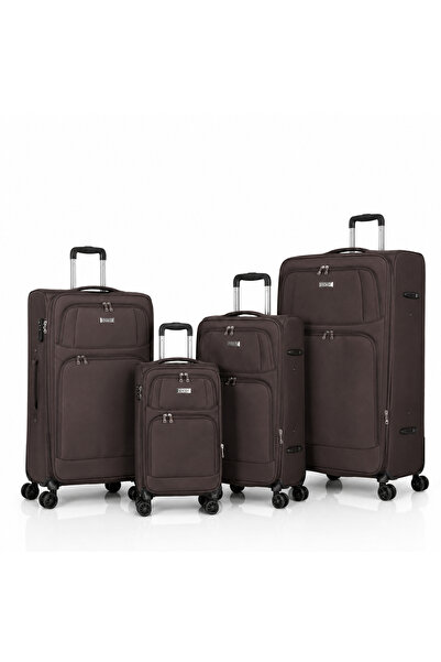 PP Fabric Travel Bag Set - 4 Pieces - Durable Material with Assorted Colors