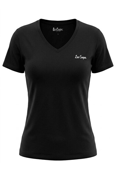 Lee Cooper SADE Γυναικείο μπλουζάκι με άνετη εφαρμογή και στάμπα με λαιμόκοψη...