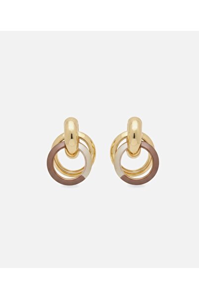 GOLDURA ATELIER أقراط تريبون الذهبية