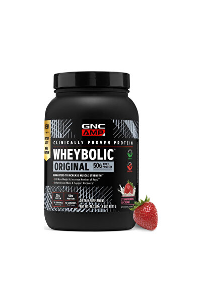 GNC Proteina din Zer Studiata Clinic cu Aroma de Capsuni 802.1g