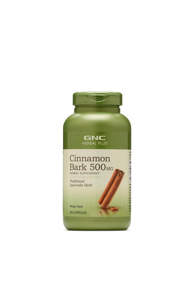 GNC Scortisoara (Cinnamon Bark) Herbal Plus 500mg 200cps