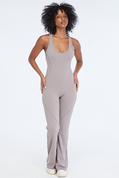 Issha Elevate Bodysuit - Sırt Dekolteli Toparlayıcı Esnek Spor Tulum
