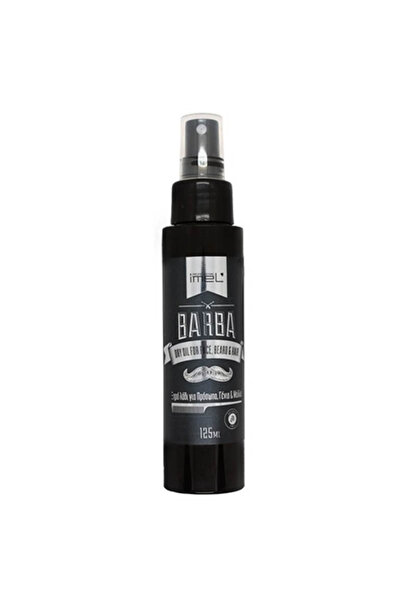 BEAUTY BOUTIQUE Barba Ξηρό Έλαιο για Πρόσωπο, Γένια και Μαλλιά 125ml