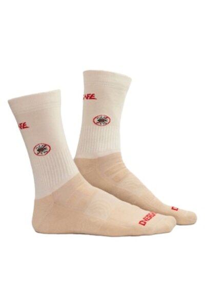 Overall Șosete casual medii pentru bărbați, pentru protecție împotriva insect...