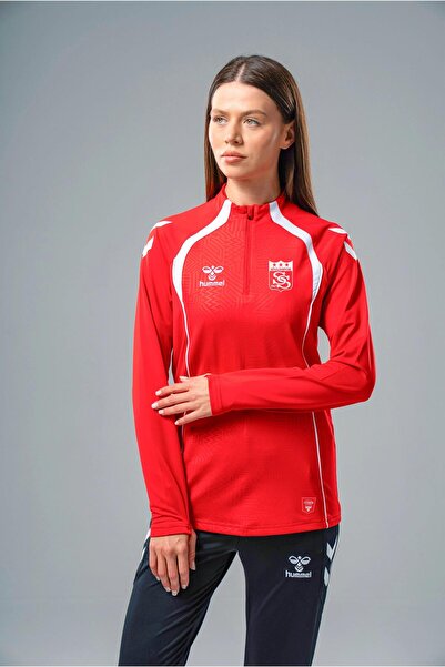 hummel Sivasspor Target Training Tracksuit Top Red