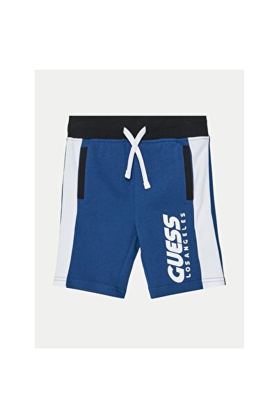 Guess Αθλητικό σορτς αγορίστικο L5RD01KA6R4 Μπλε