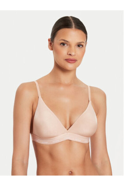 Guess Sutien fără sârmă pentru femei O4YC16KCF20 Maro