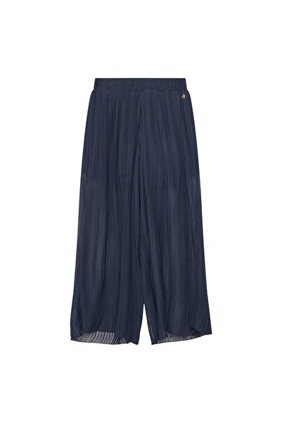 Guess Pantaloni de fetiță din material textil J5GB02WA2T0 Bleumarin